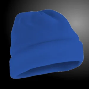 Bonnet en laine bleu